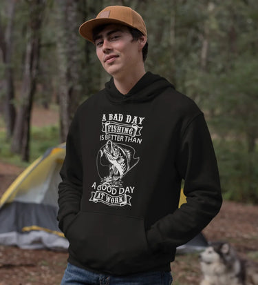 A Bad Day At Fishing Unisex Hoodie